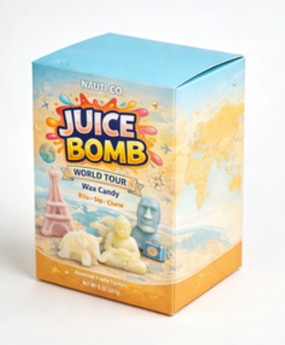 Latest company case about TikTok's HOT-selling Wax Bottle Candy—we have a wide variety of brand-new shapes available!